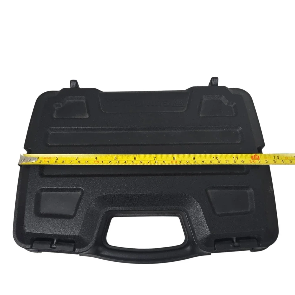 Plano Gun Guard Pistol Case Black Hard Shell Foam Lined 13x9 EUC